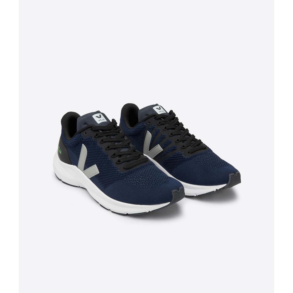 Women's Veja MARLIN LT V KNIT NIL Running Shoes Navy | ZA 376QMA